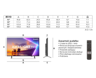 Philips 75PUS8510 75" LED 4K Titan OS + SŁUCHAWKI NAUSZNE BT JBL - 1531911 - zdjęcie 15